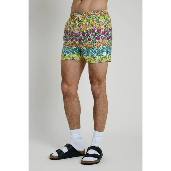 Native Youth Men's Fruit ETAERIO 4" Swim Shorts Trunk Multicolor  30 - Picture 3 of 9